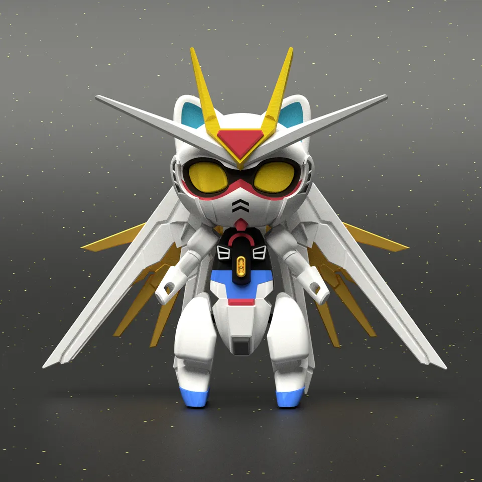 CX-0 type Mighty Strike Freedom Gundam by kemono_works