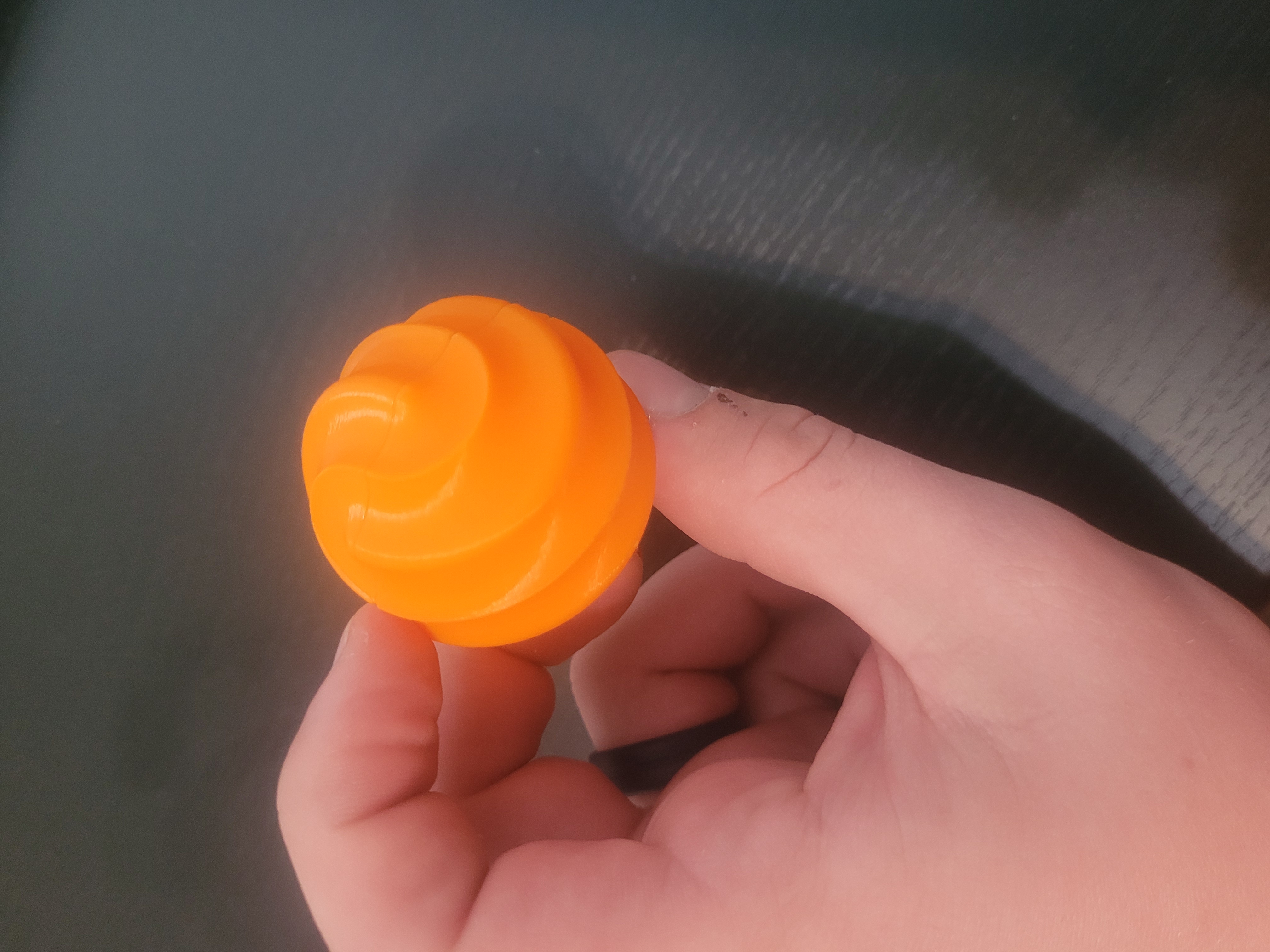 7 Sided Spheroid (Rolling Desk Toy) Scale it up by 300%