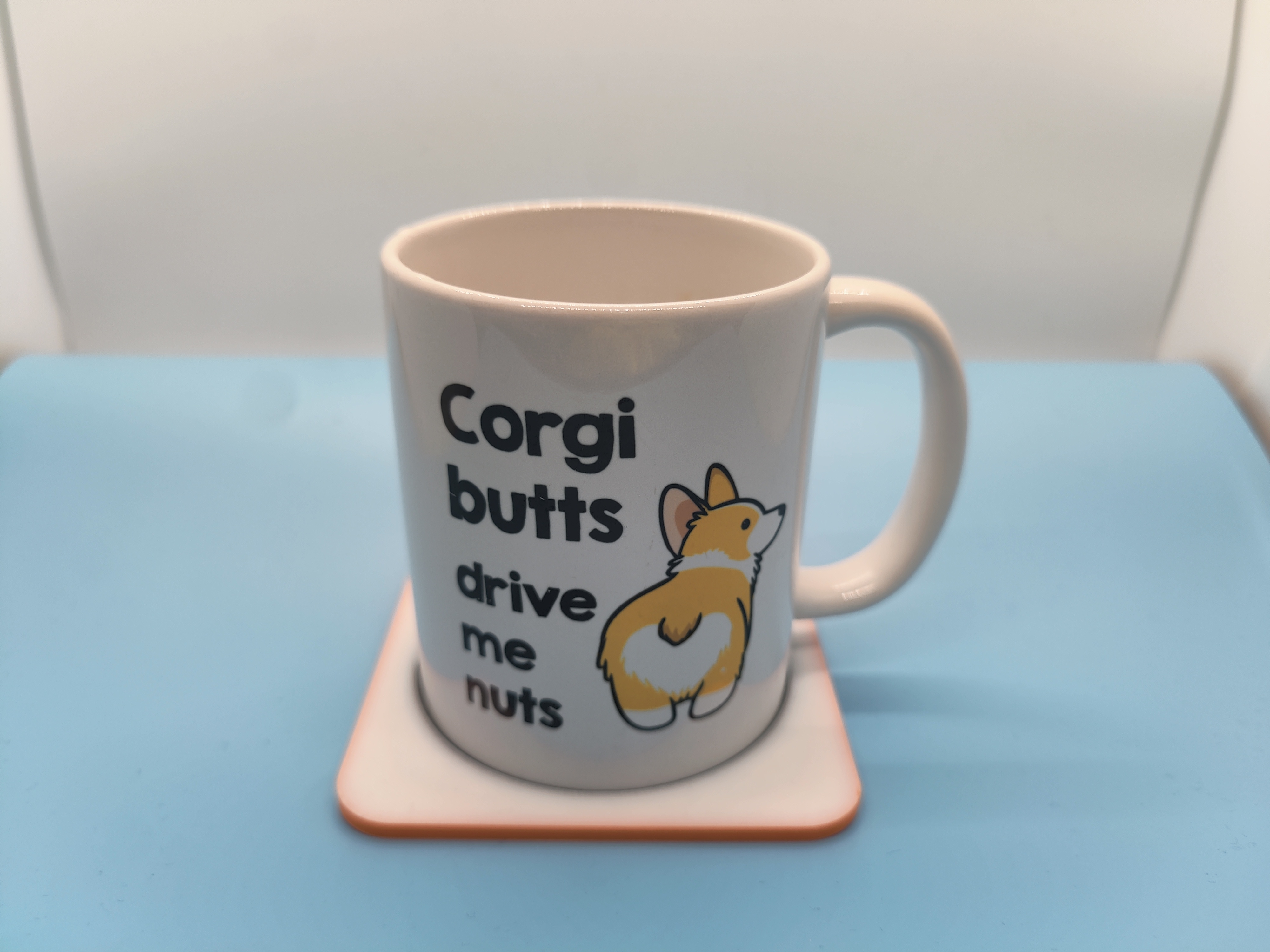 Miniatura 3 do modelo 3D Cute Corgi Coasters