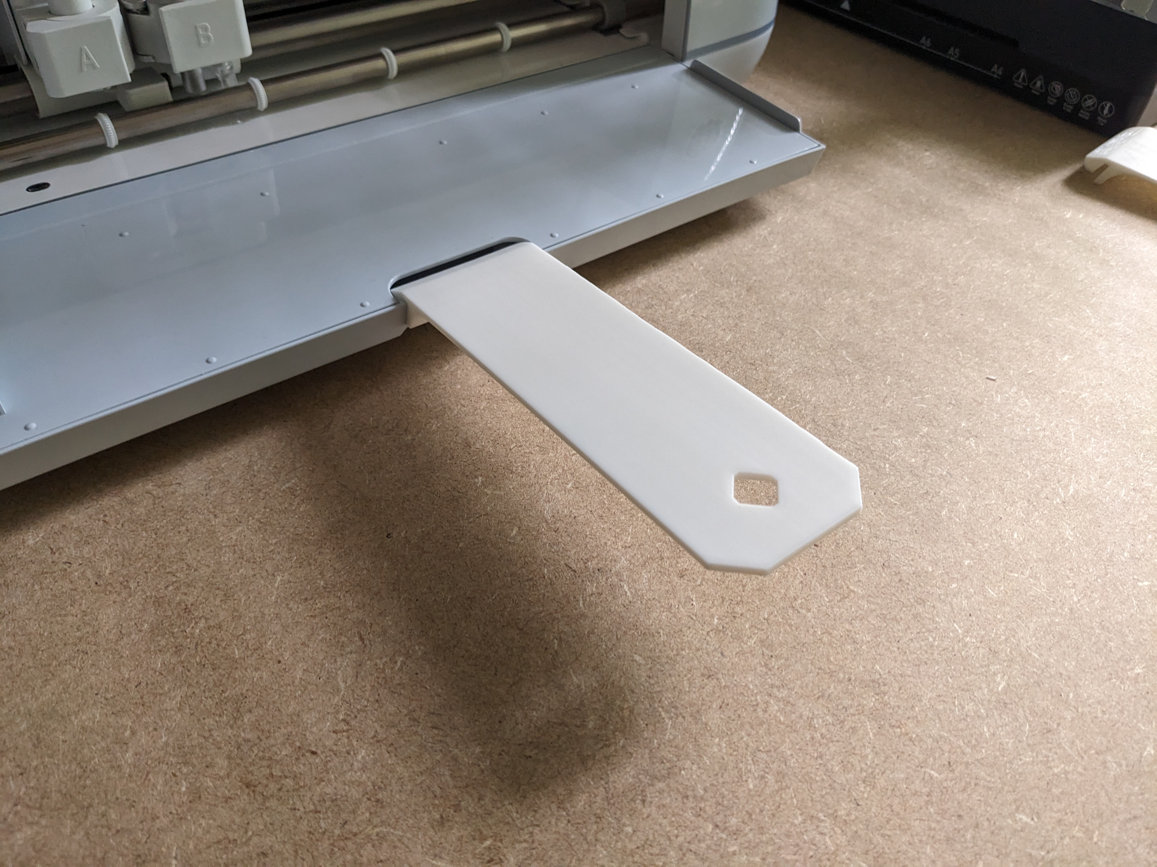 Extension Tray for Cricut Maker 3 with improved strength