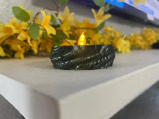 SPIRAL DESIGN TEALIGHT HOLDER