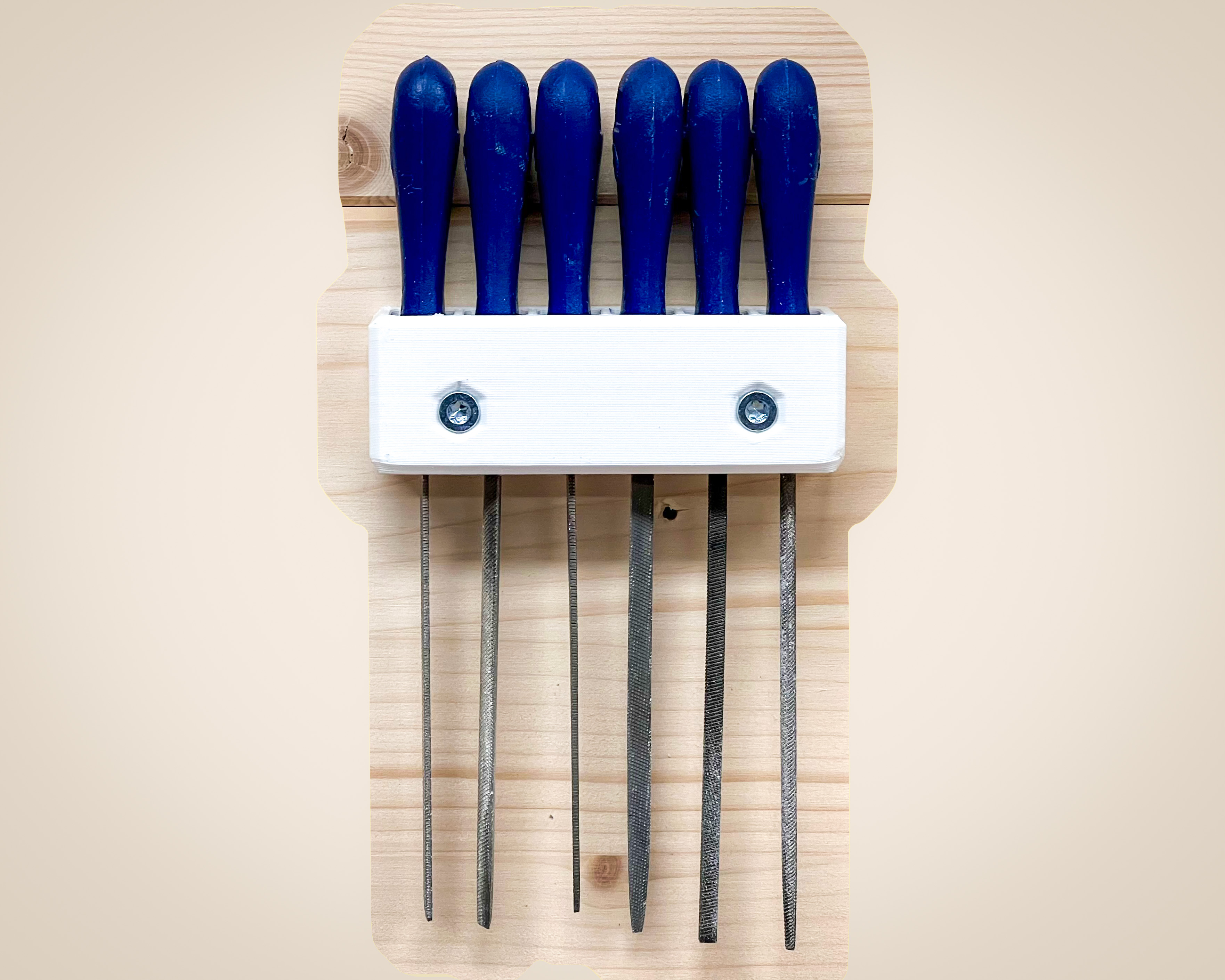Compact Tool Holder for Small Metal Files with Fusion360 Design