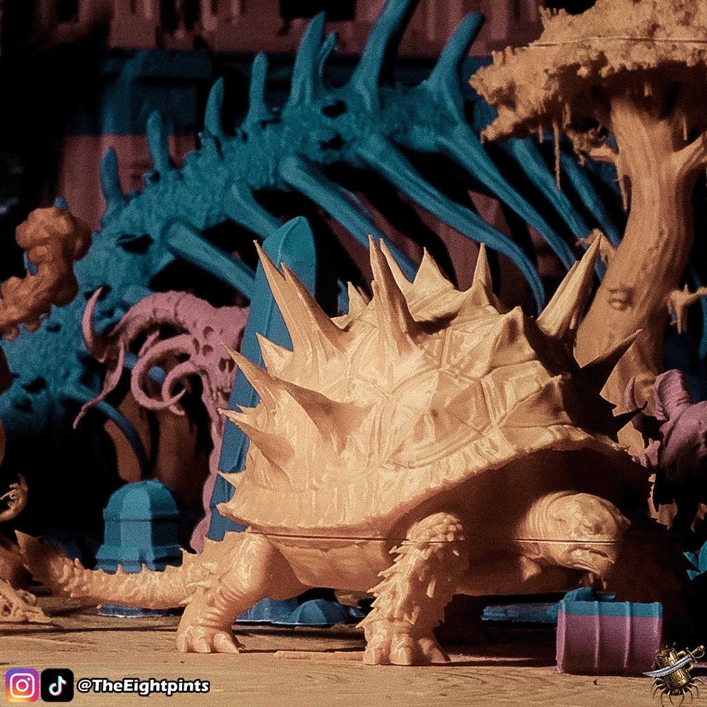 Sun Fused Glassback Monster Beast - The Eightpints The Chamuscado Glass Wastes