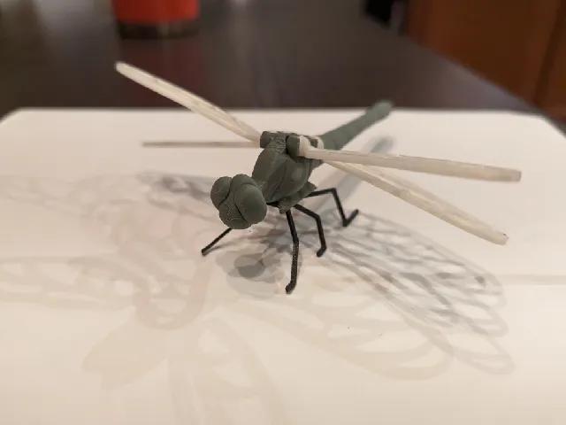 Legs for Voronoi Dragonfly (no glue remix)