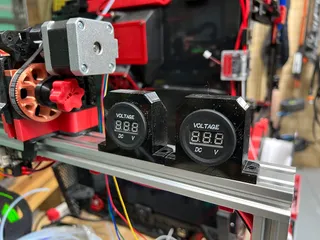 Cheap voltage meter for 2020 extrusion