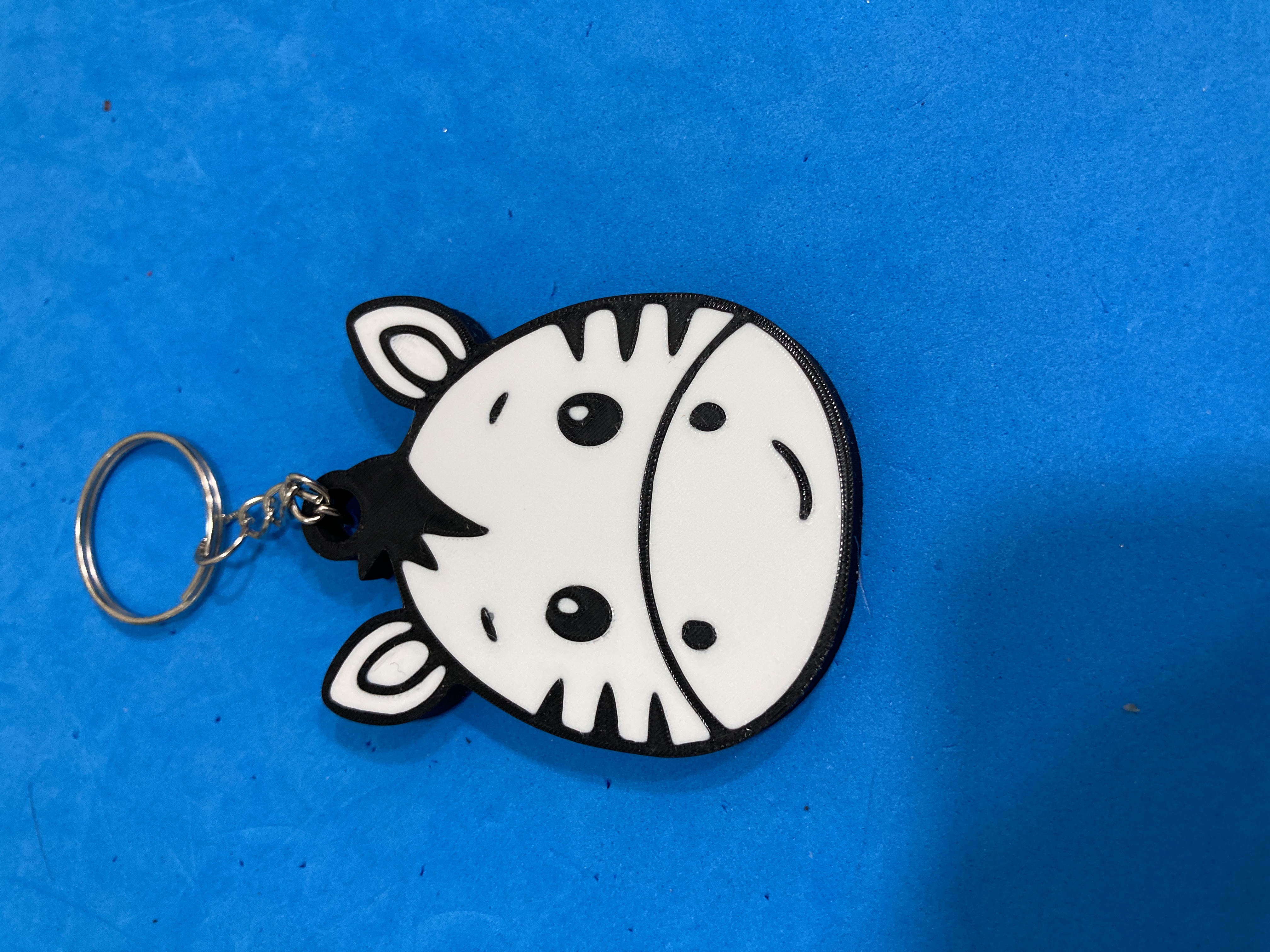 Zebra keychain