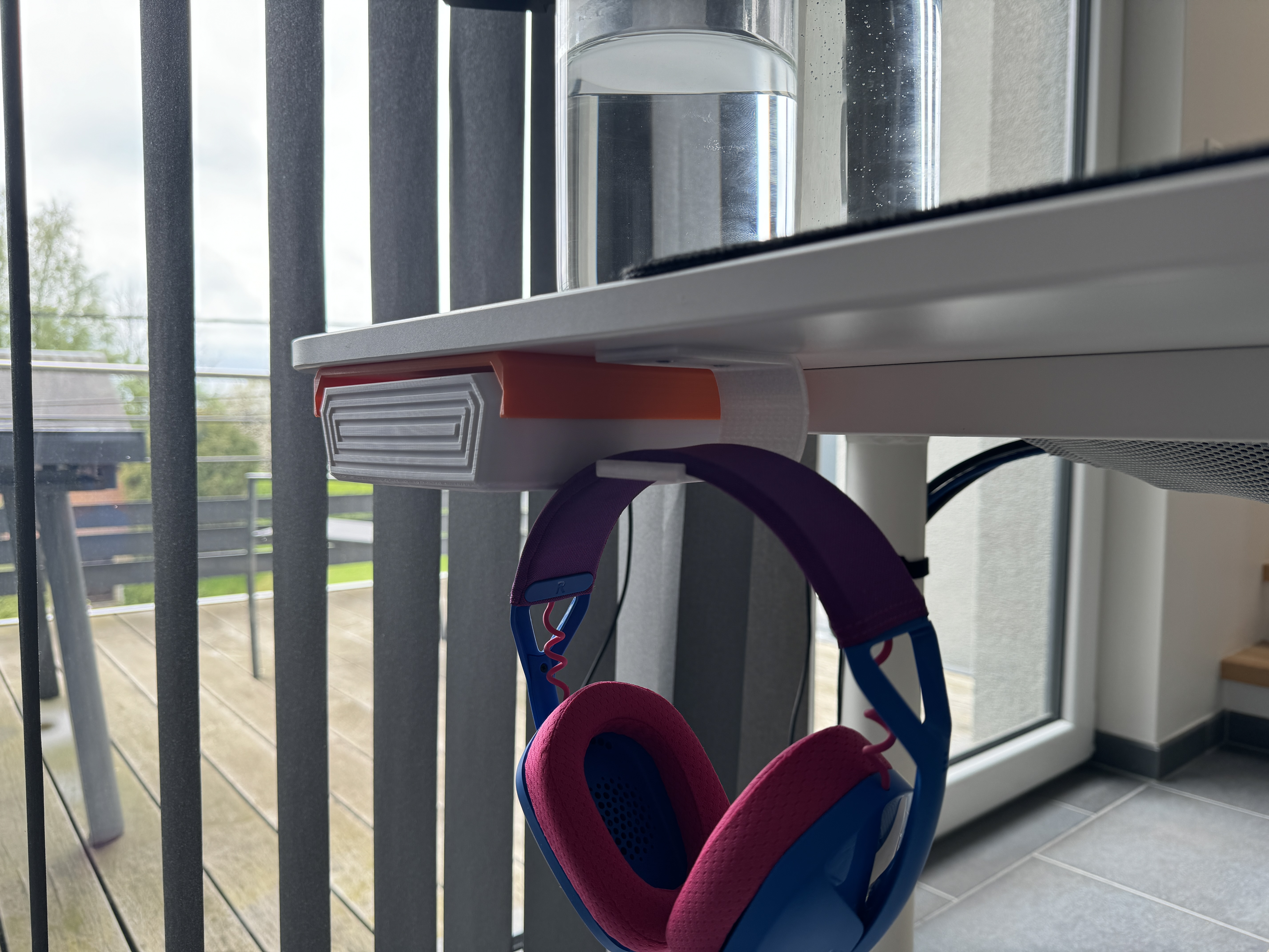 Under Desk Headphone Holder