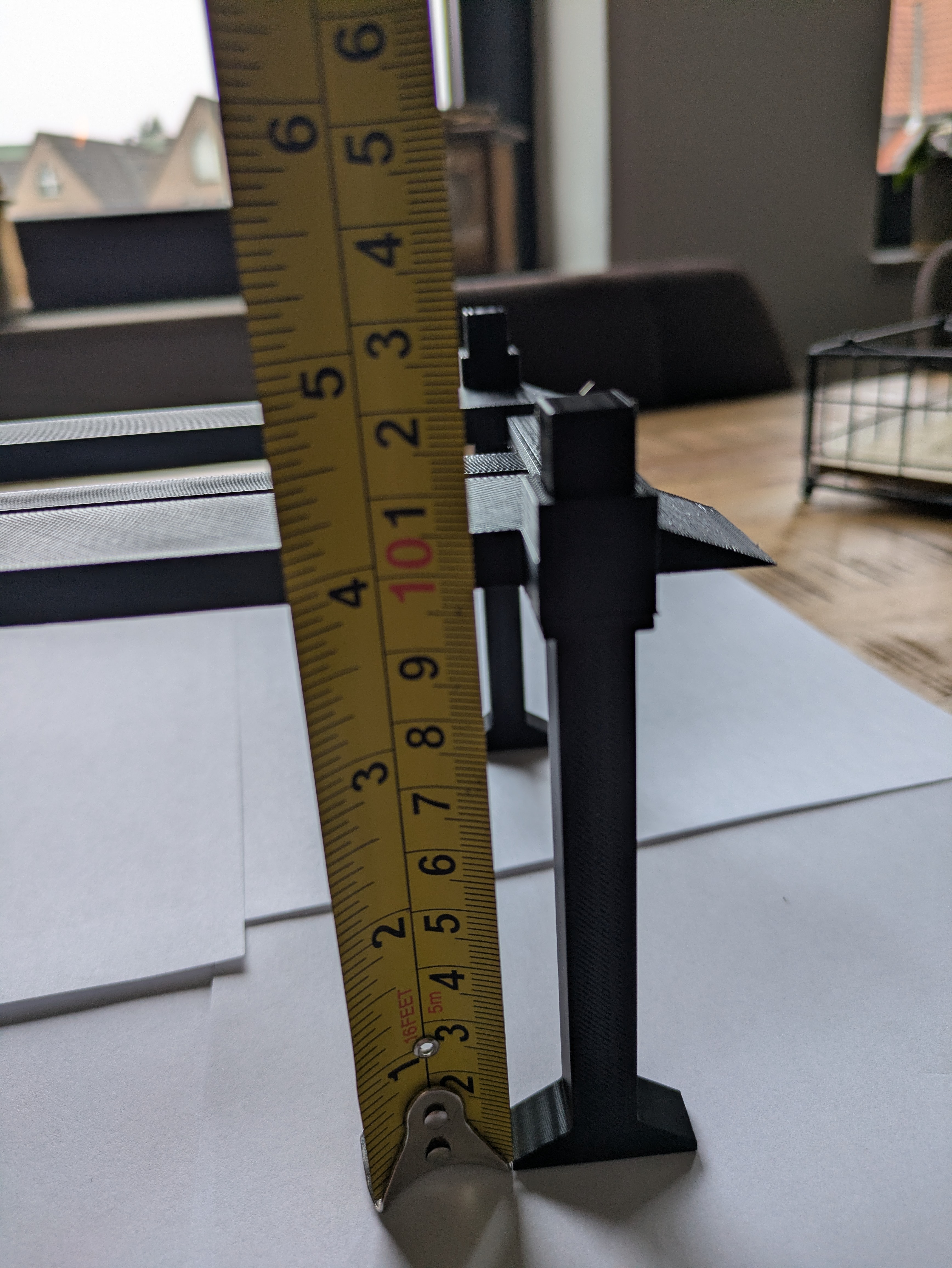 Car Lift  Scale  1/18 No fasteners needed. — miniatura 14
