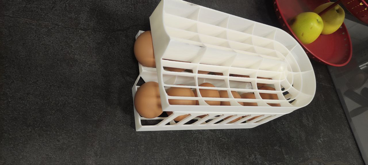 Miniatura 15 do modelo 3D New XL_Eggs dispenser stackable (different models)