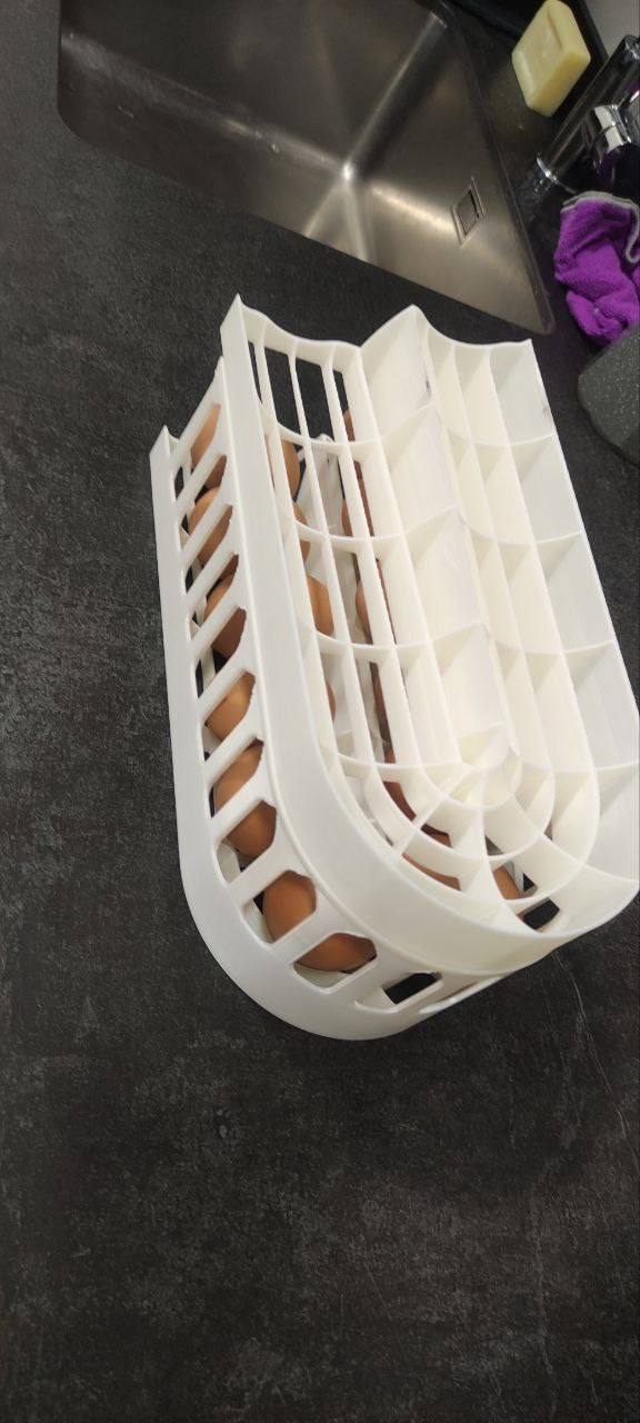 Miniatura 16 do modelo 3D New XL_Eggs dispenser stackable (different models)
