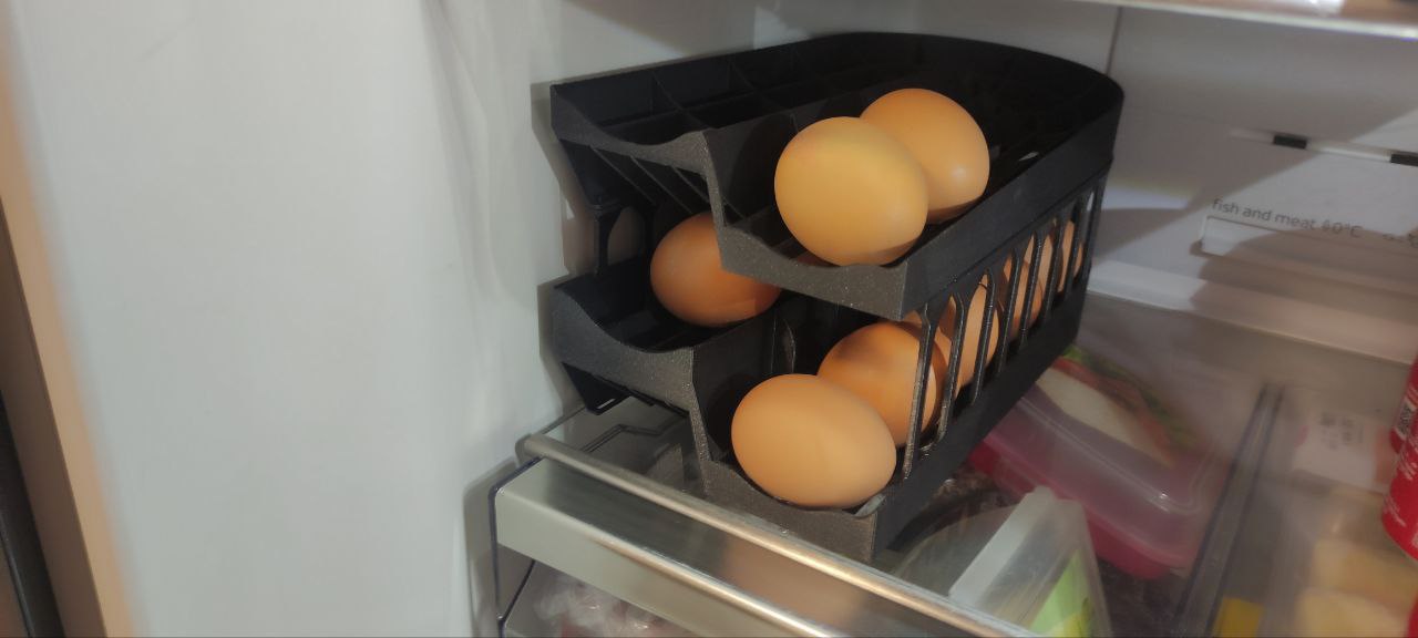 Miniatura 11 do modelo 3D New XL_Eggs dispenser stackable (different models)