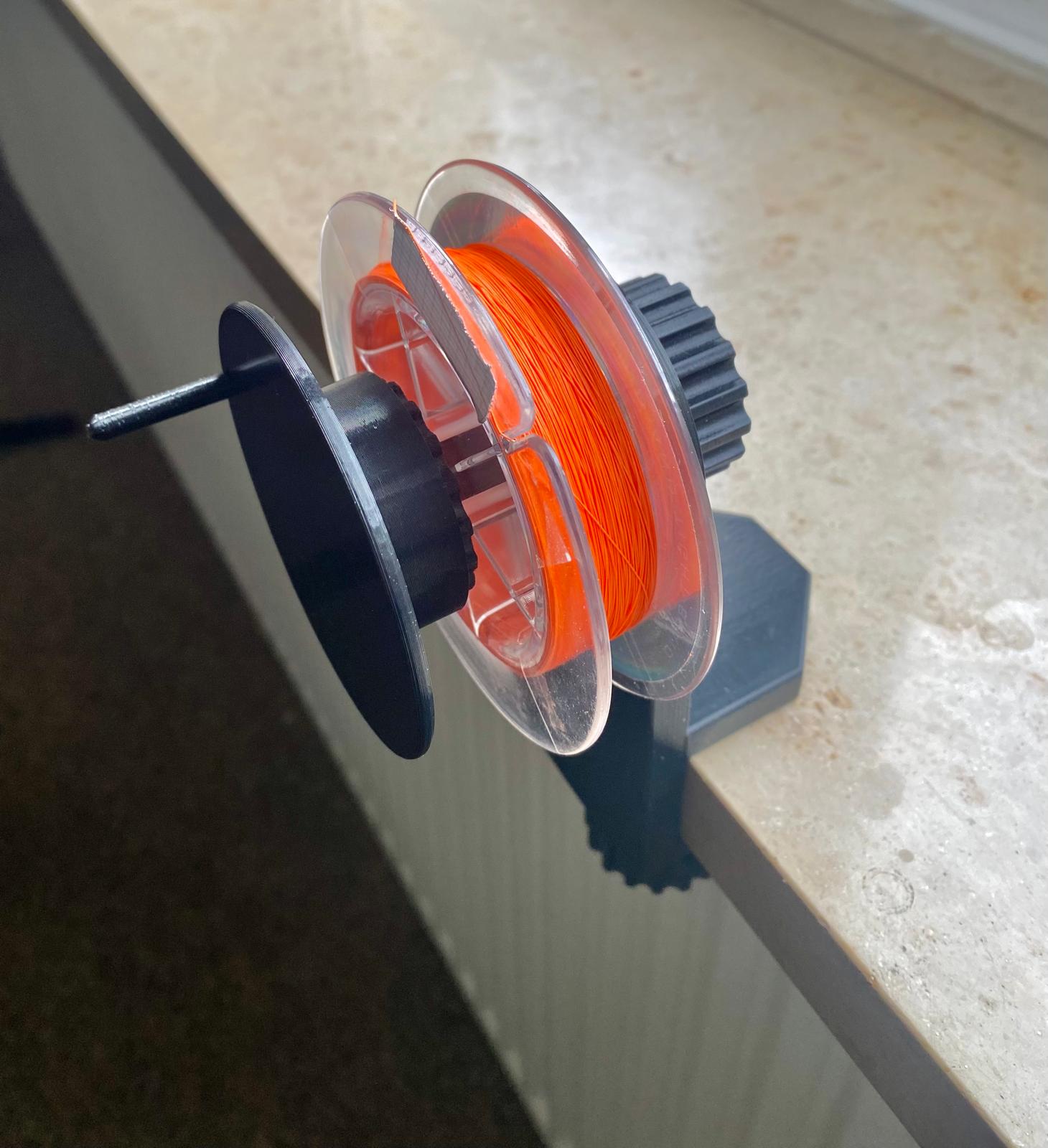 Fishing Line Spool Holder by Darkwaiter1980 Download free STL model
