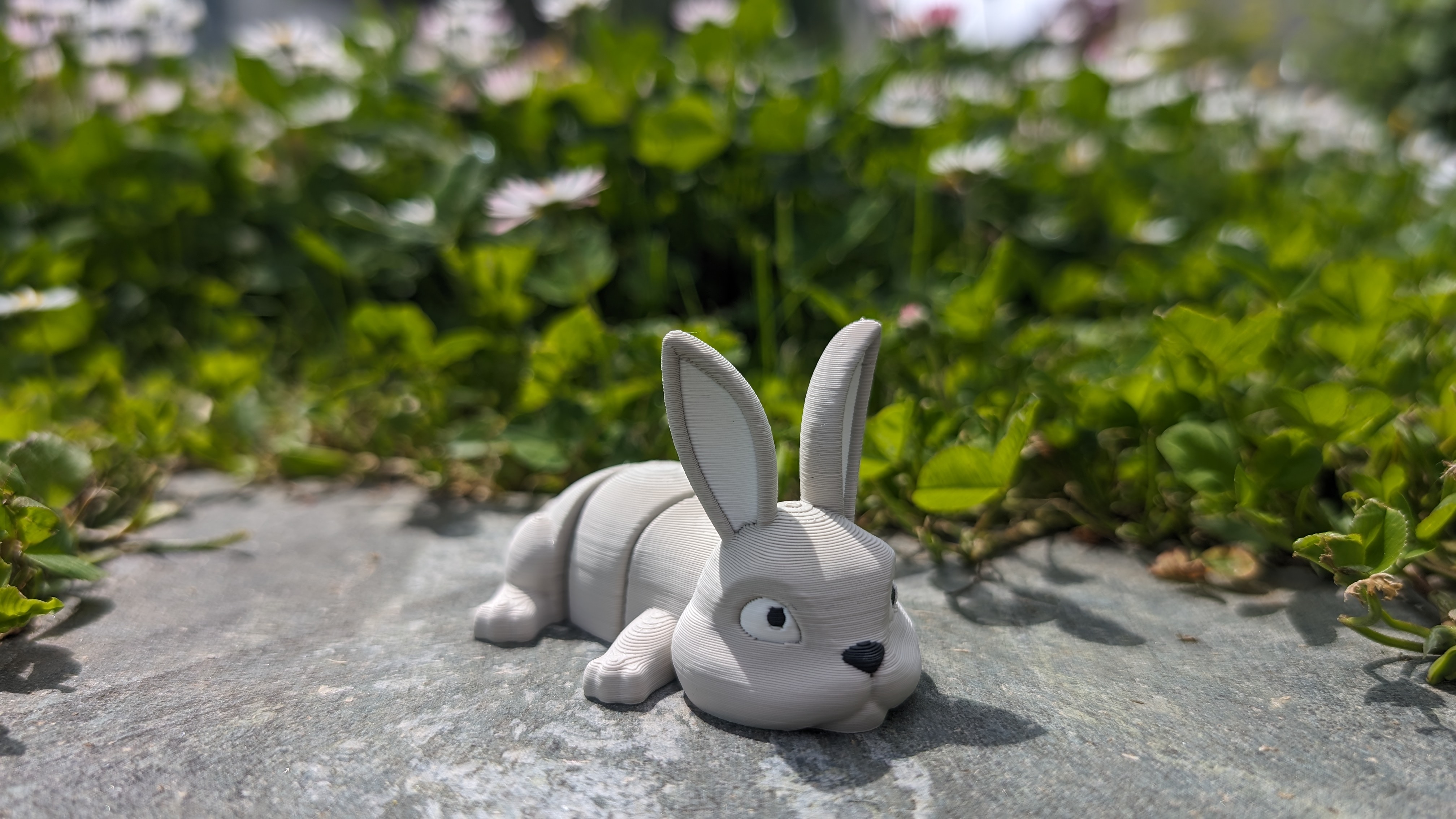 Rabbit - Articulated Figure Keychain by Biocraftlab | Download free STL ...