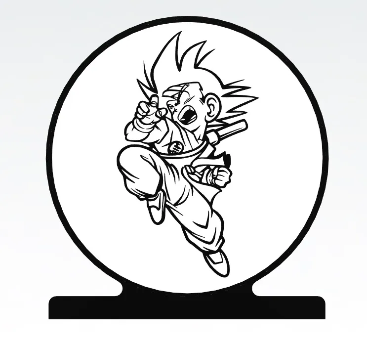 Light box DBZ by AS3D | Download free STL model | Printables.com