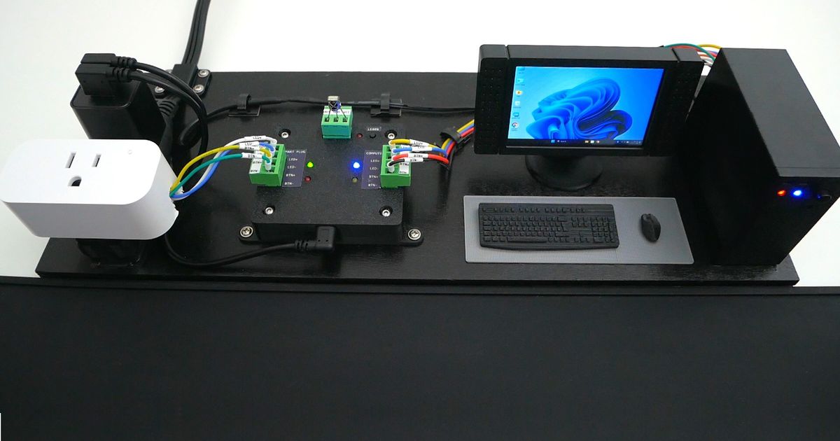 PC Smart Power Controller by InterlinkKnight | Download free STL model ...