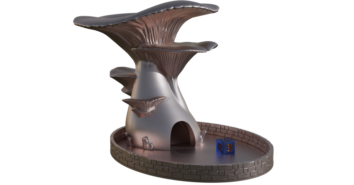 Mushroom Dice Tower high quality