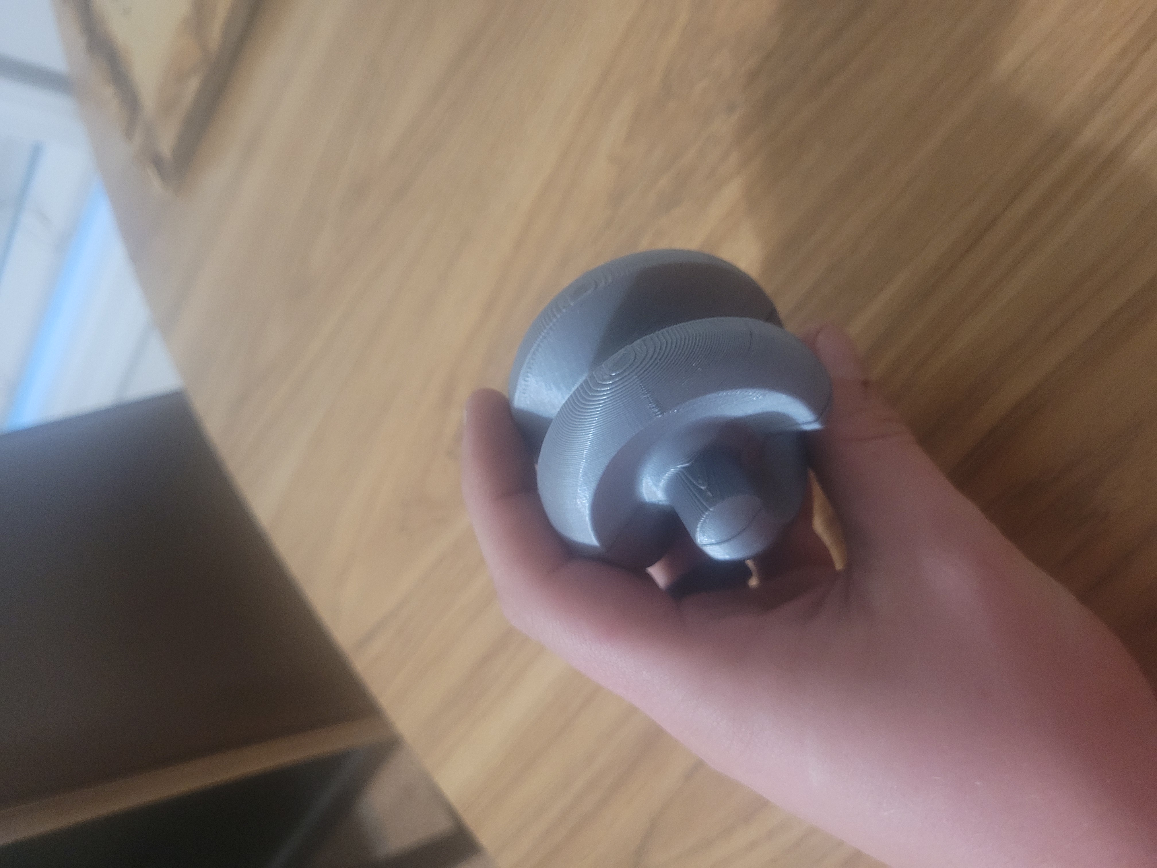 3 Sided Spheroid (Rolling Desk Toy)