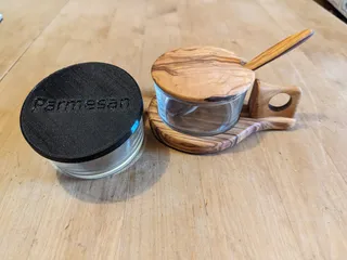 Deckel für Streukäseschalen