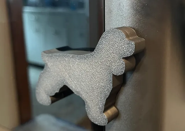 Cocker Spaniel Door Handle Cover for Bambu P1S