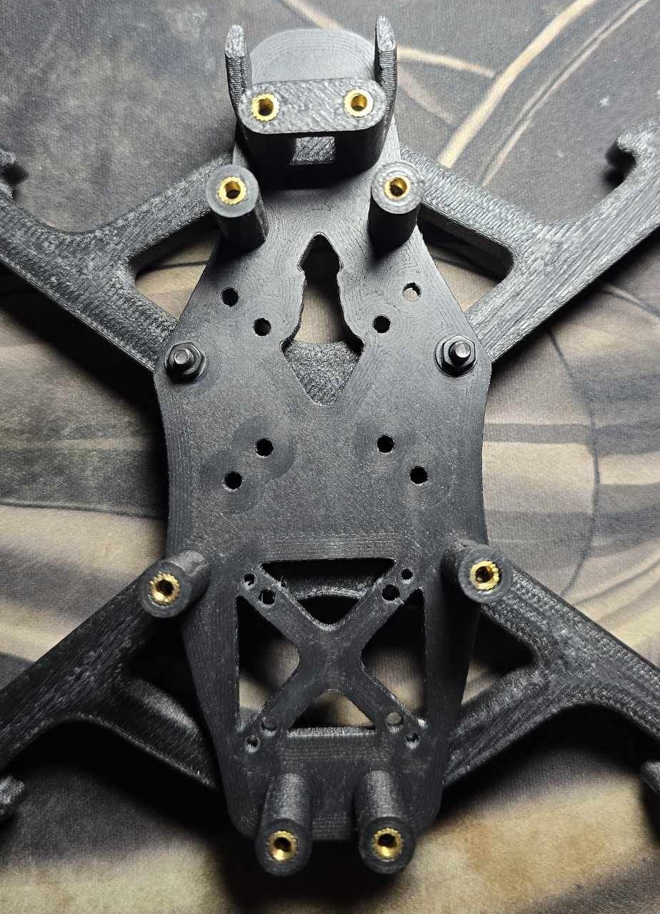 Glu4 4" FPV Drone Frame by gluFPV Download free STL model