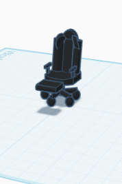 Very nice gaming chair 3D model