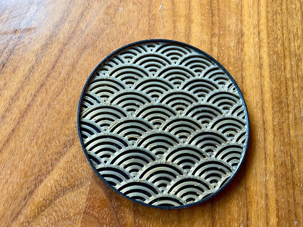 Wavepattern Coaster