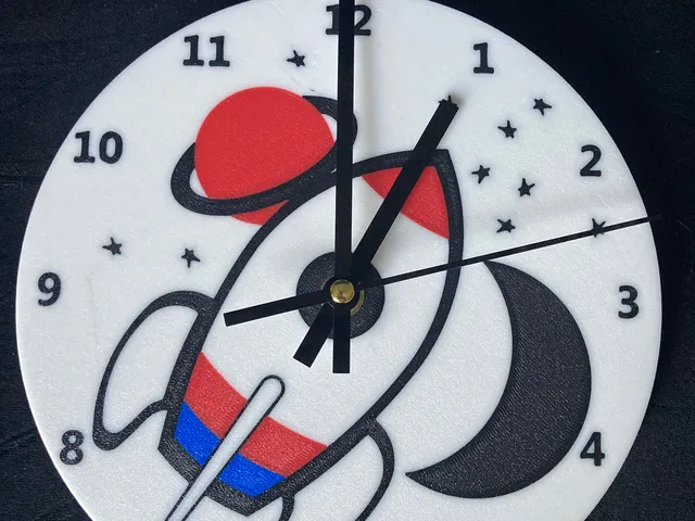 Rocket Clock