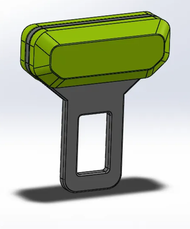 Seat belt clip