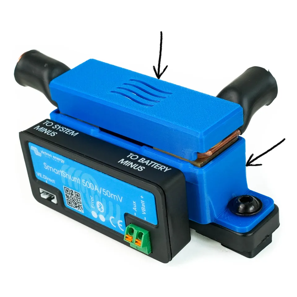 Victron 500A SmartShunt Enclosure / Cover (IP21 & IP65) by