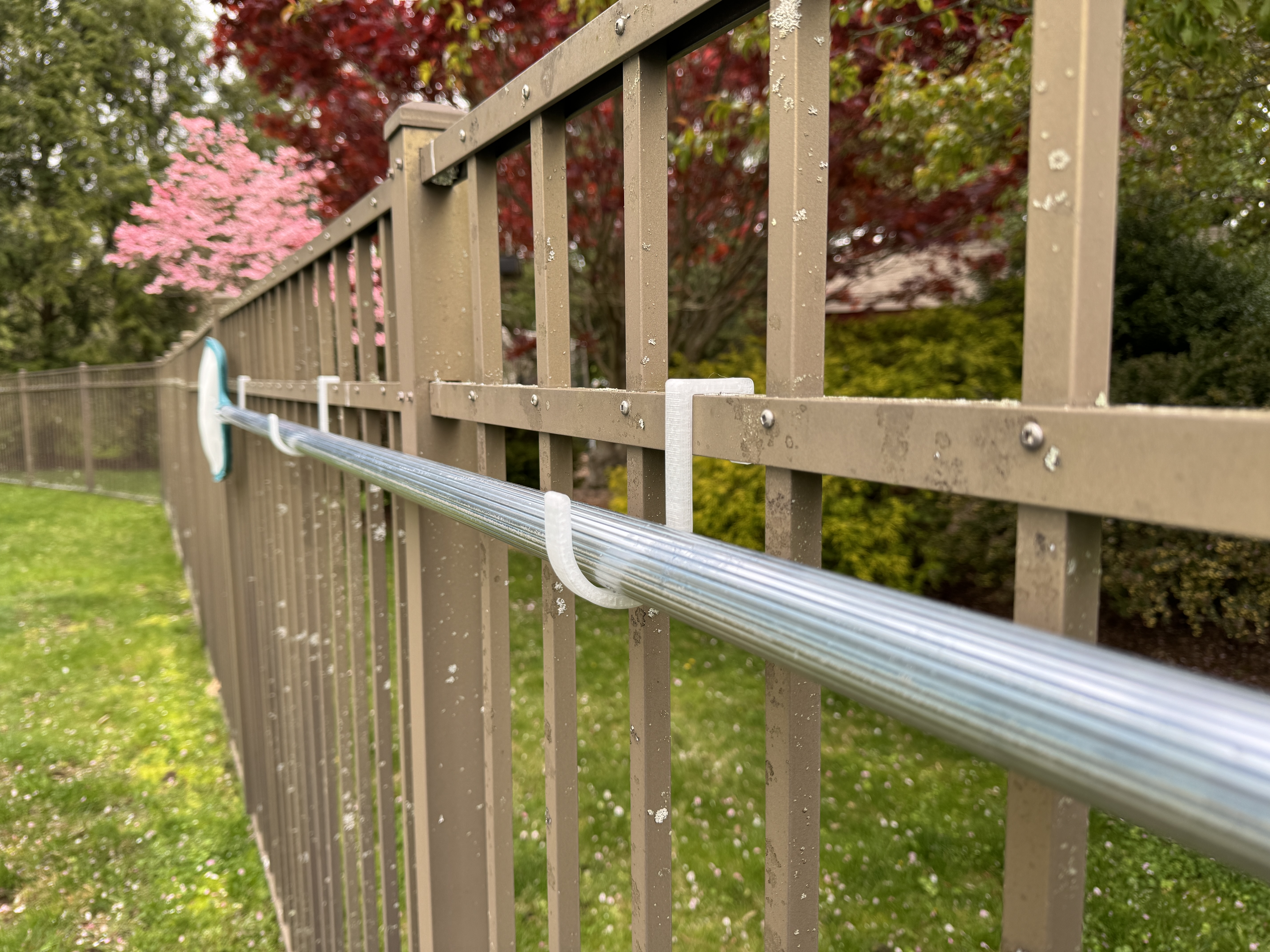 Pool Fence Skimmer Hook