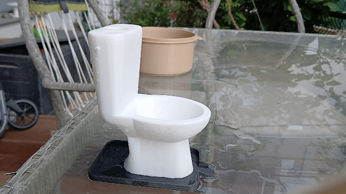 Toilet dice tower V2