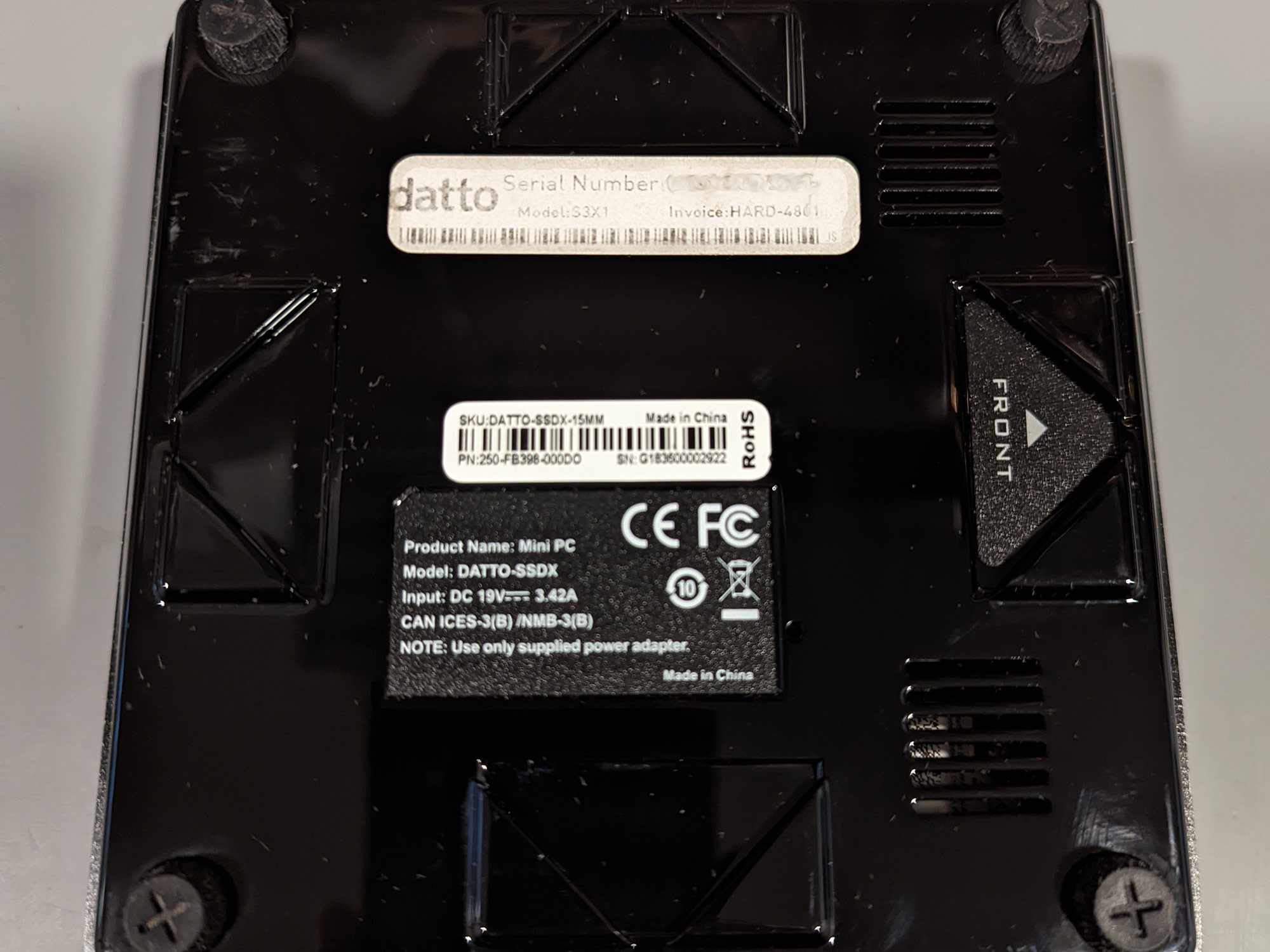 Datto S3X1 / SSDX Hard Drive / SSD Carriage Rail by Voltaic Enclosures
