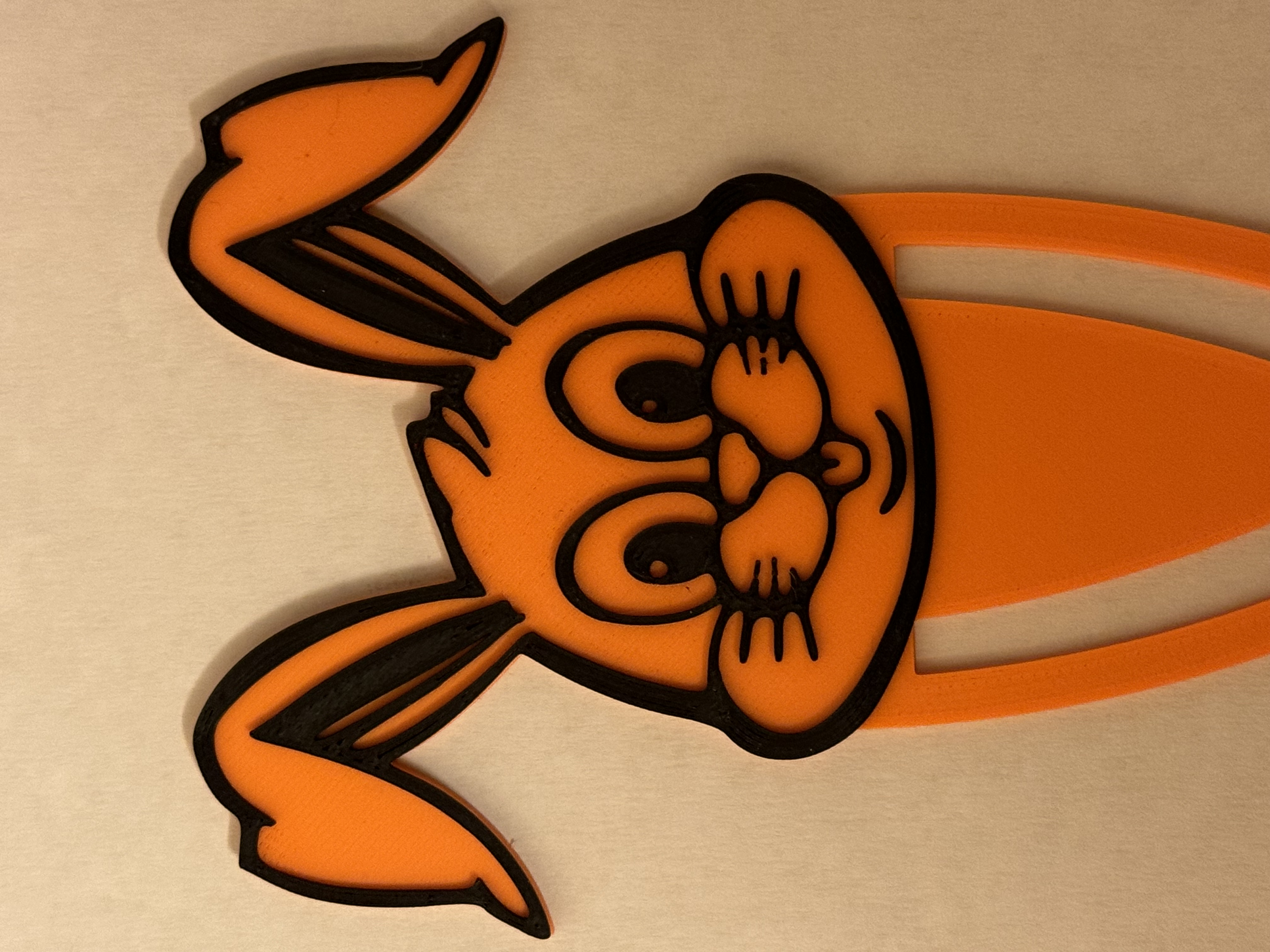 Miniatura 2 do modelo 3D Rabbit Bookmark