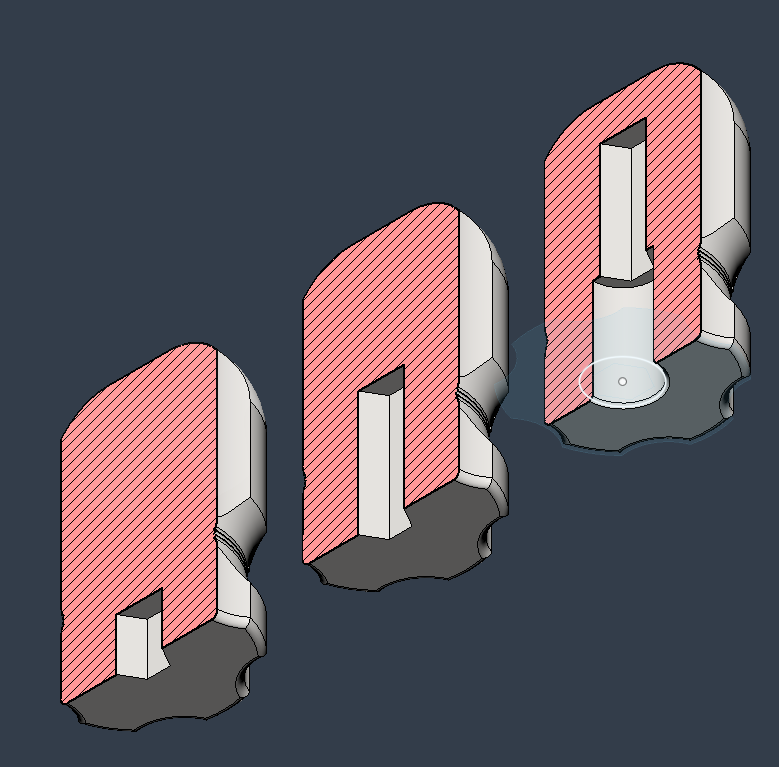 Miniatura 3 do modelo 3D Stubby hex bit holders