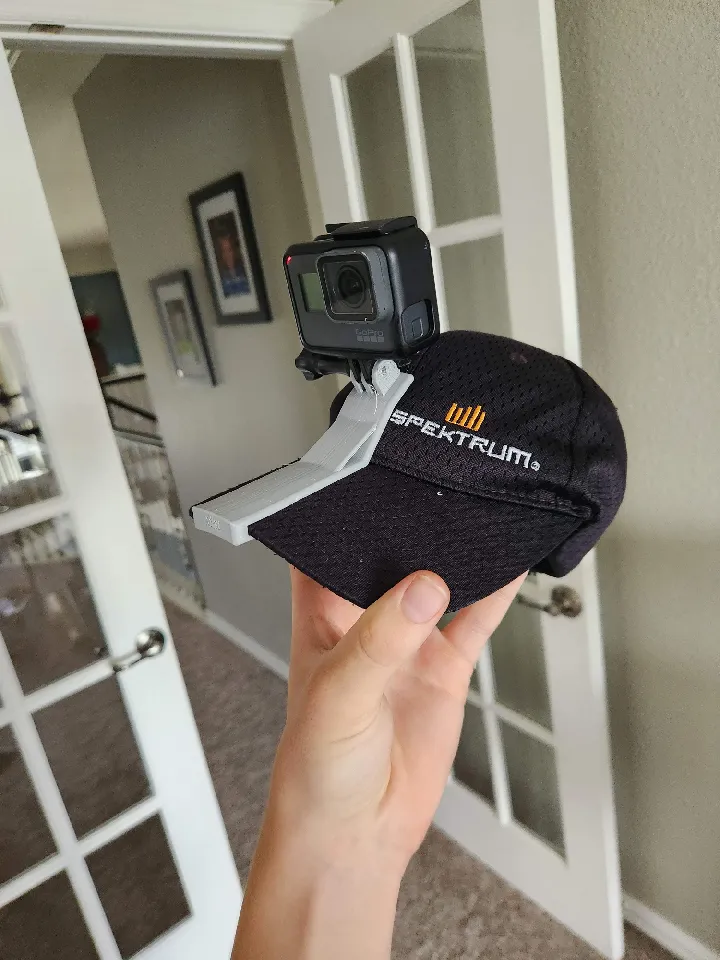 Go Pro Gopro Hat Camera Gopro Hat Mount By Do Anything Guy