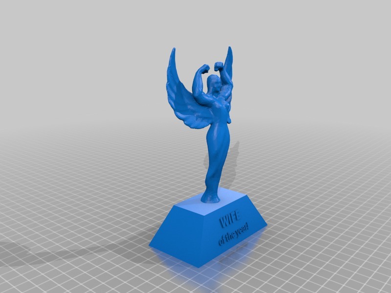 My Customized Beefy Trophy + Blender Bake Tutorial