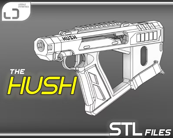 Hush Foam Dart blaster