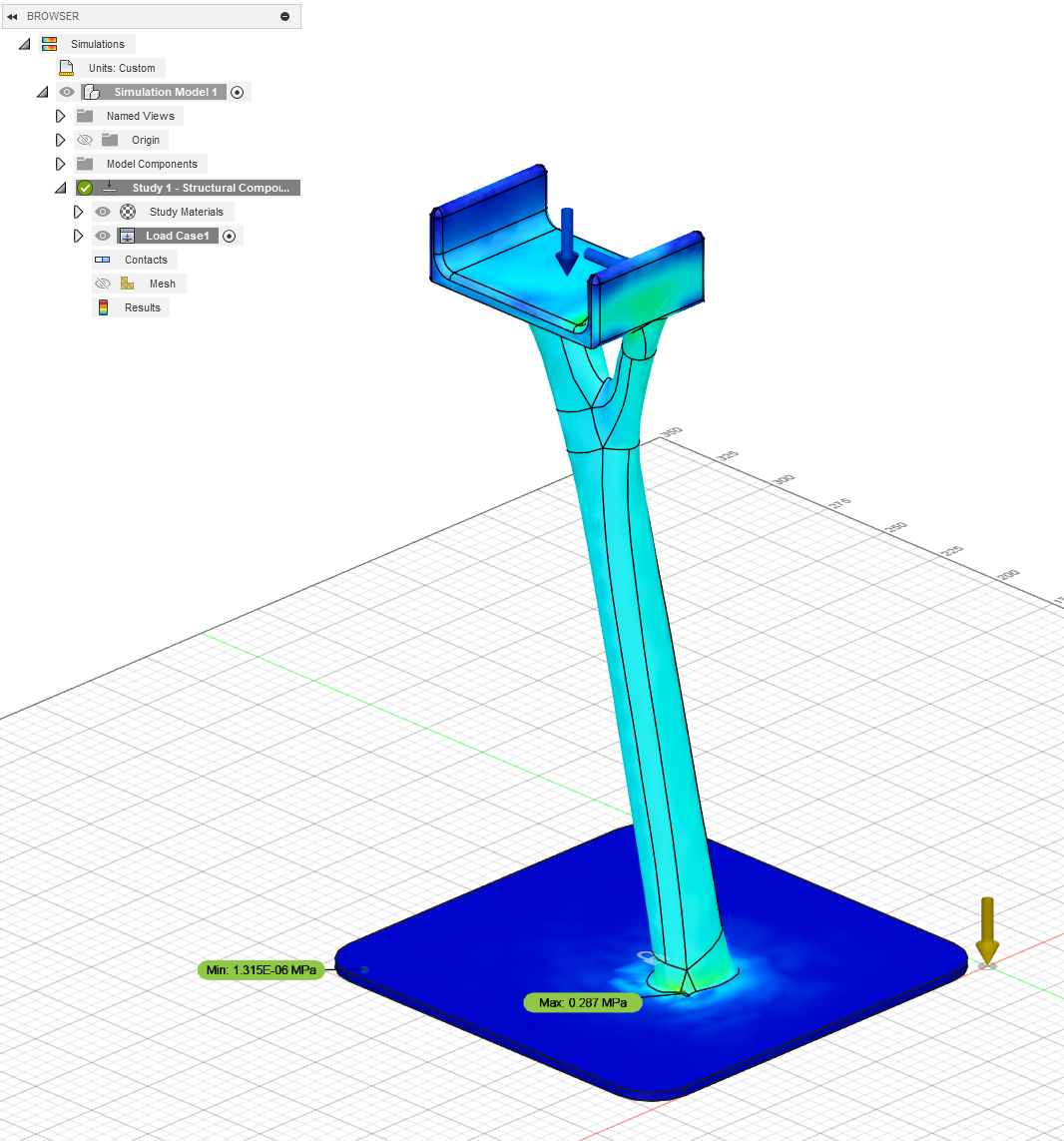 Generative Designed Headphones Stand