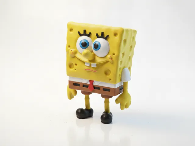 SpongeBob Figurine Cartoon Character 3D Printable