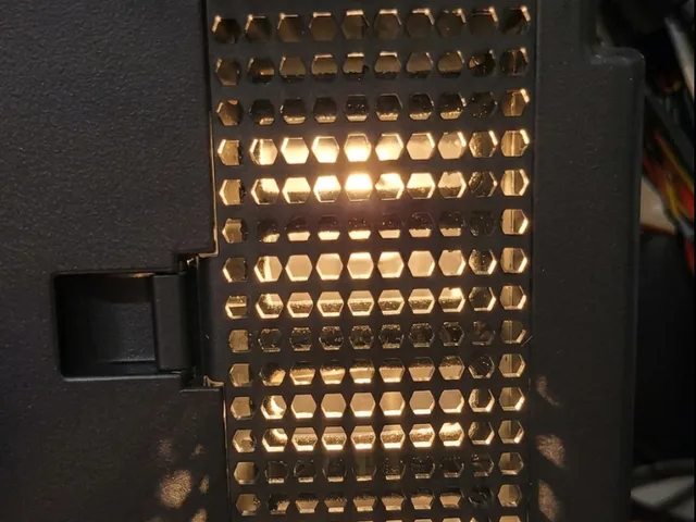 Flashforge AD5M / AD5X Vent Cover – Honeycomb Airflow Design (Enclosure Mod)