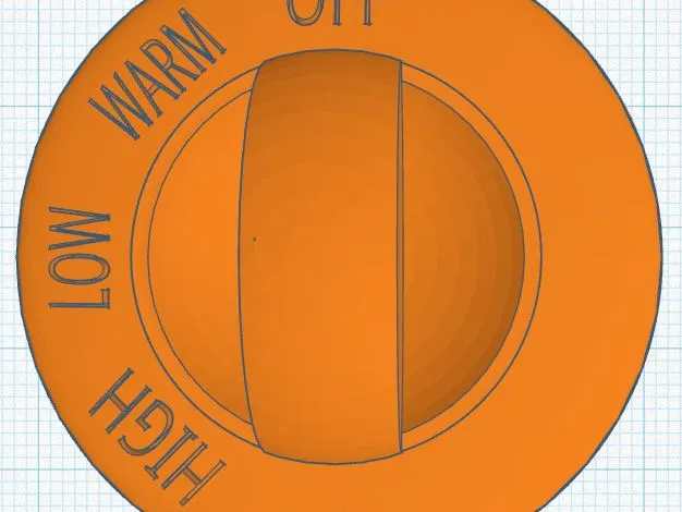 Hamilton Beach Crockpot replacement heat knob
