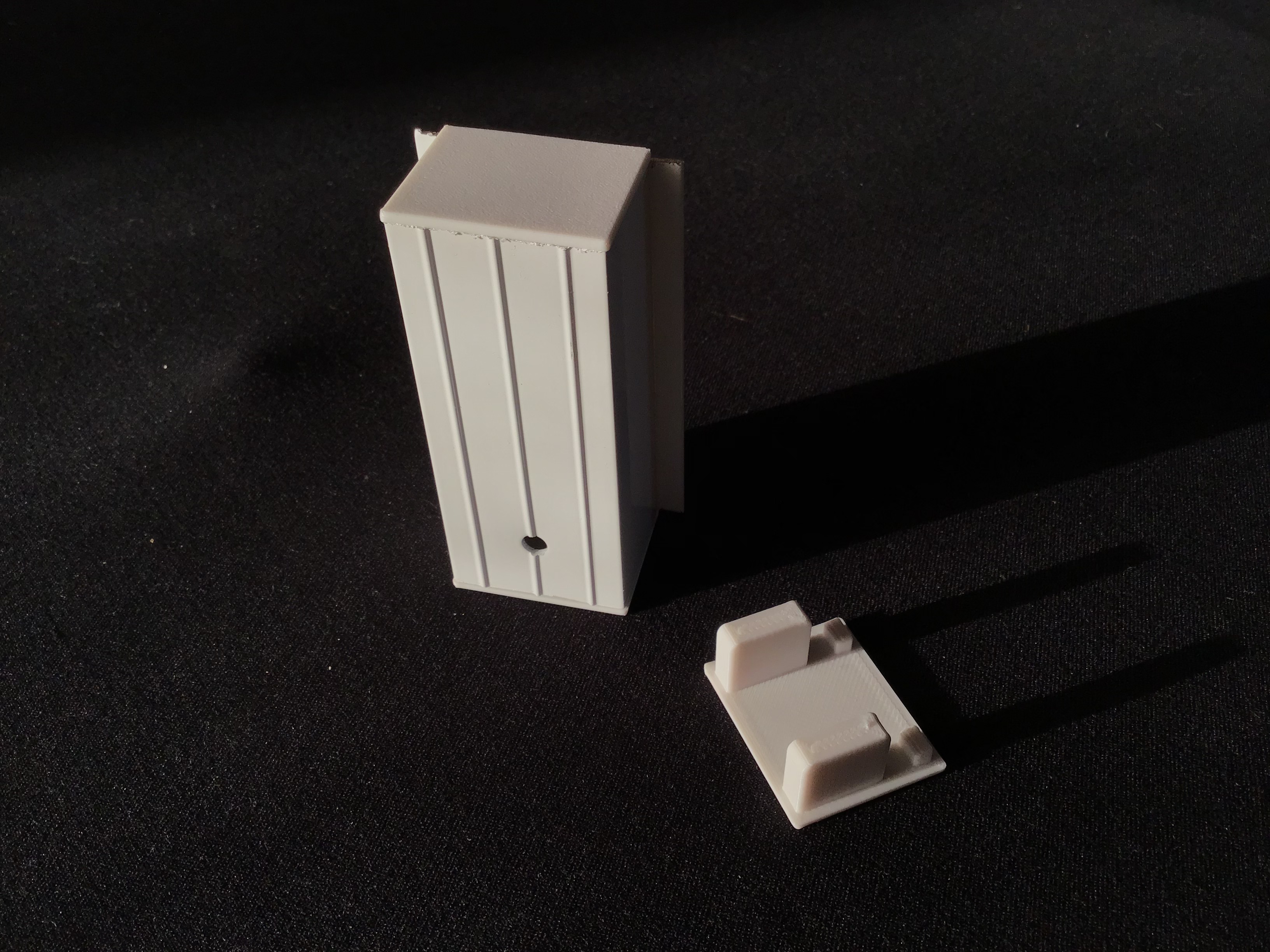 Drapery Track End Cap