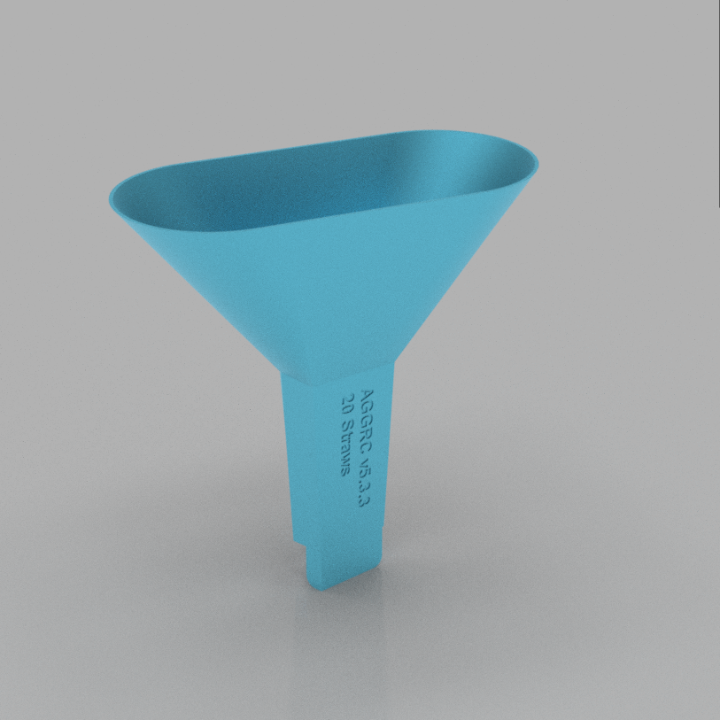 Daisy Goblet Straw Funnel - 20 Straws