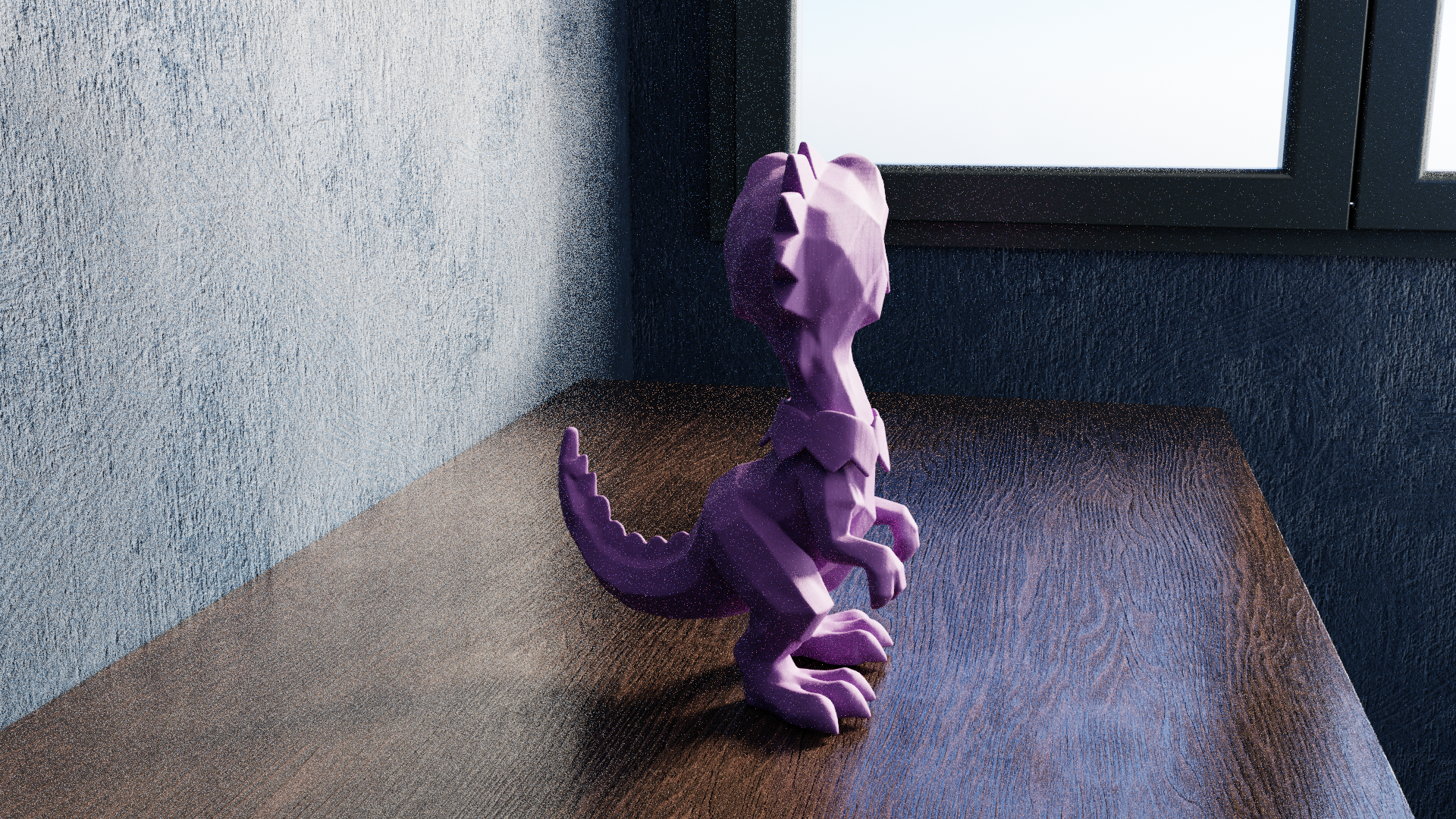 Low Poly Dino — miniatura 4
