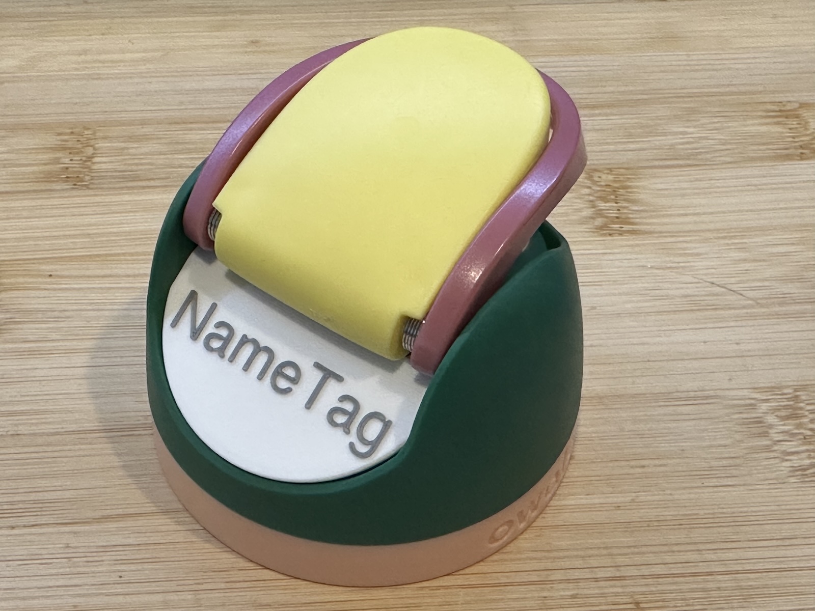 Miniatura 3 do modelo 3D Owala Name Tag Insert