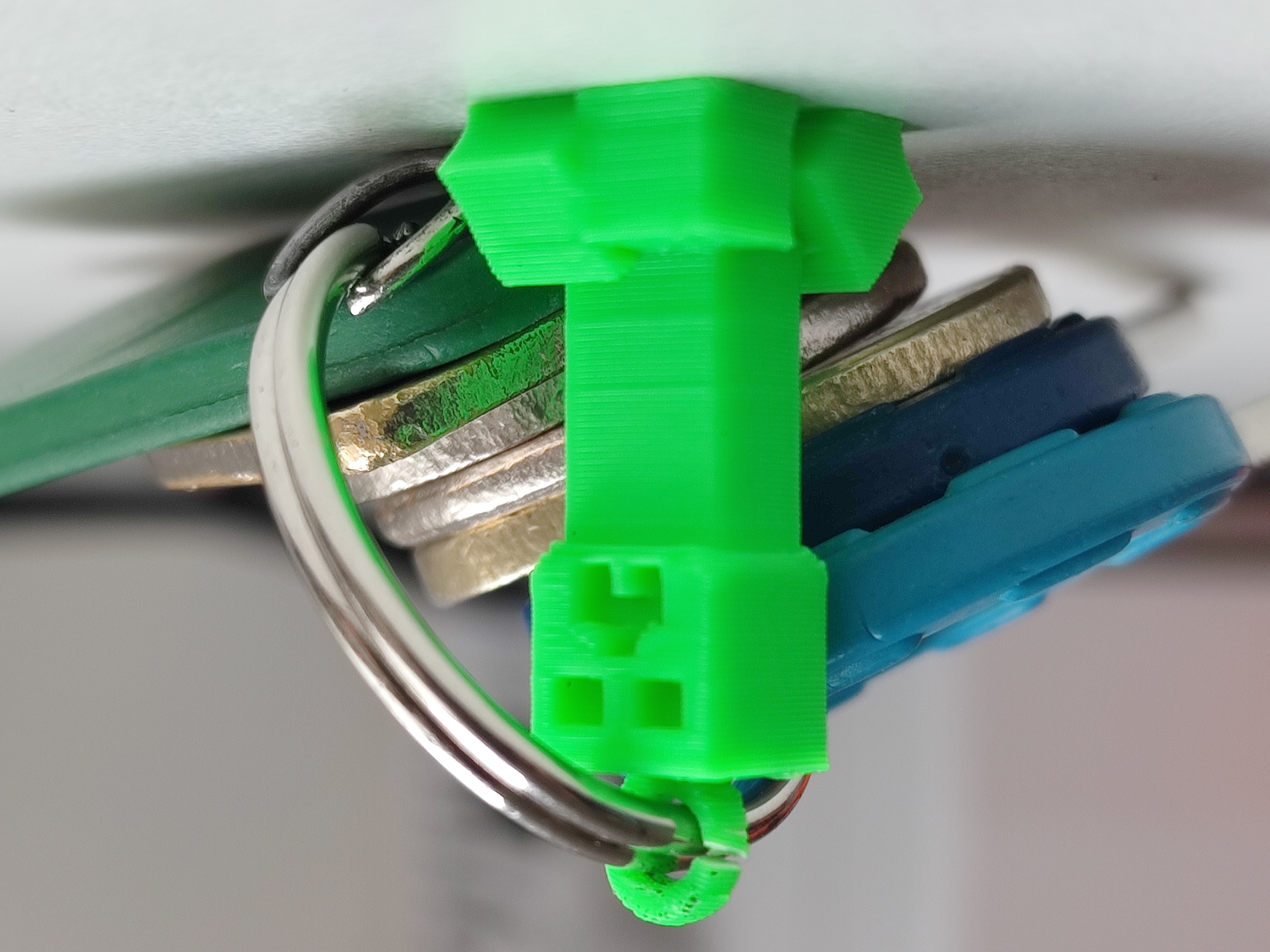 Minecraft Creeper Keychain