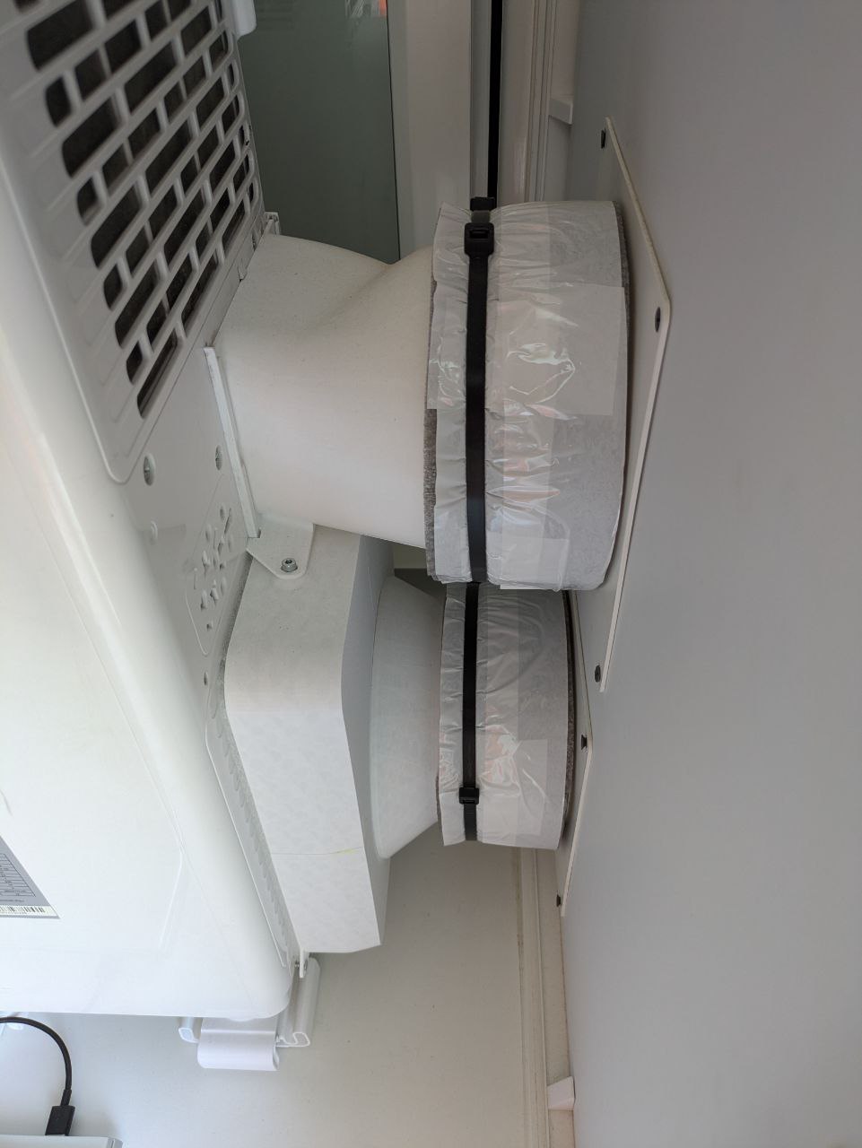 NAPC-09 portable AC unit double hose mod