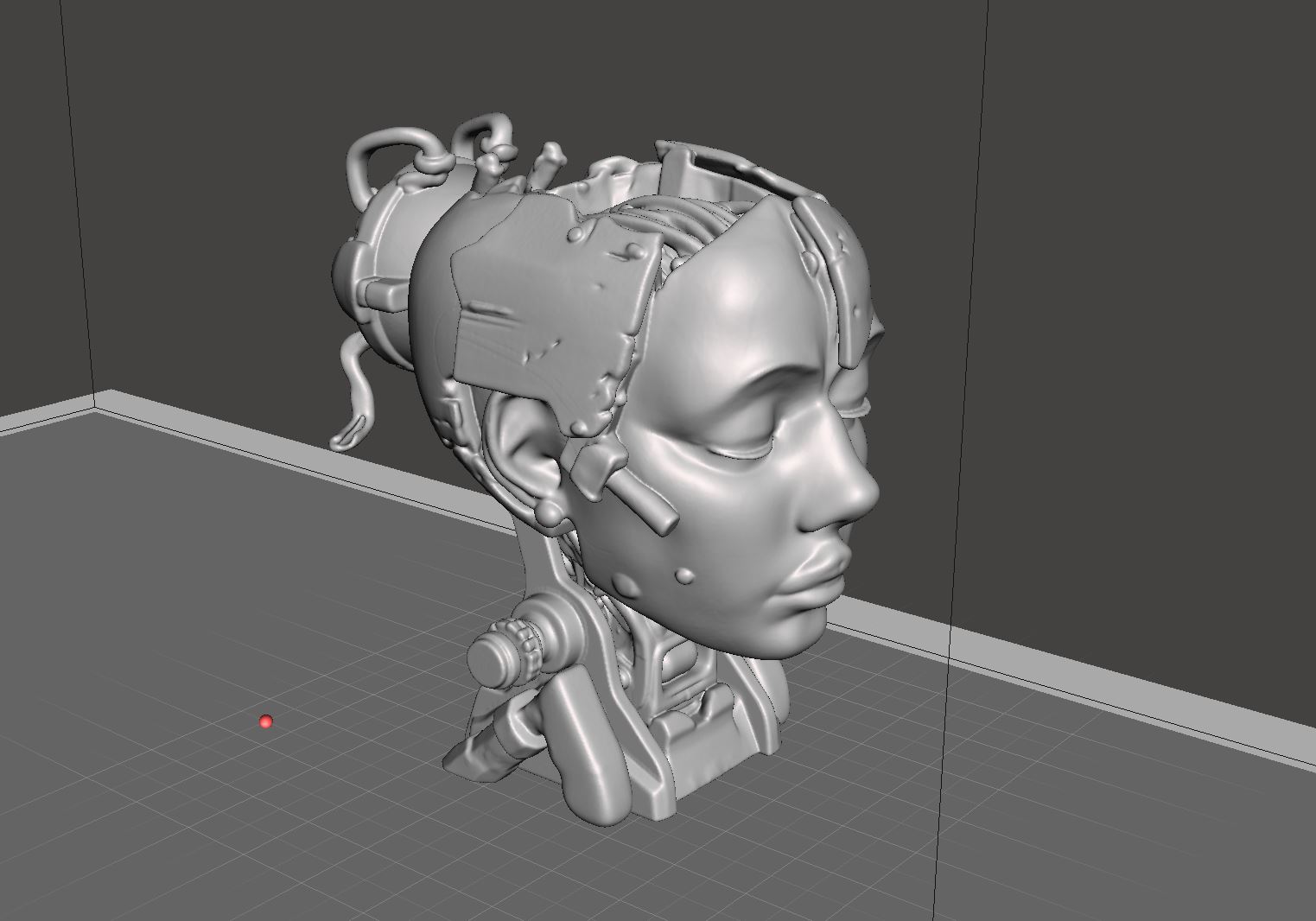 Broken Humanoid Bust — miniatura 3