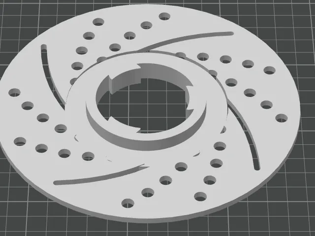 Brake-Disc AD5X spool adapter