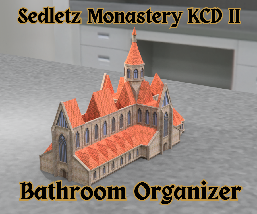 Sedletz Monastary KCD Bathroom Sink Organizer